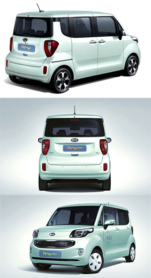 Электромобиль Kia Ray EV Электромобиль Kia Ray EV